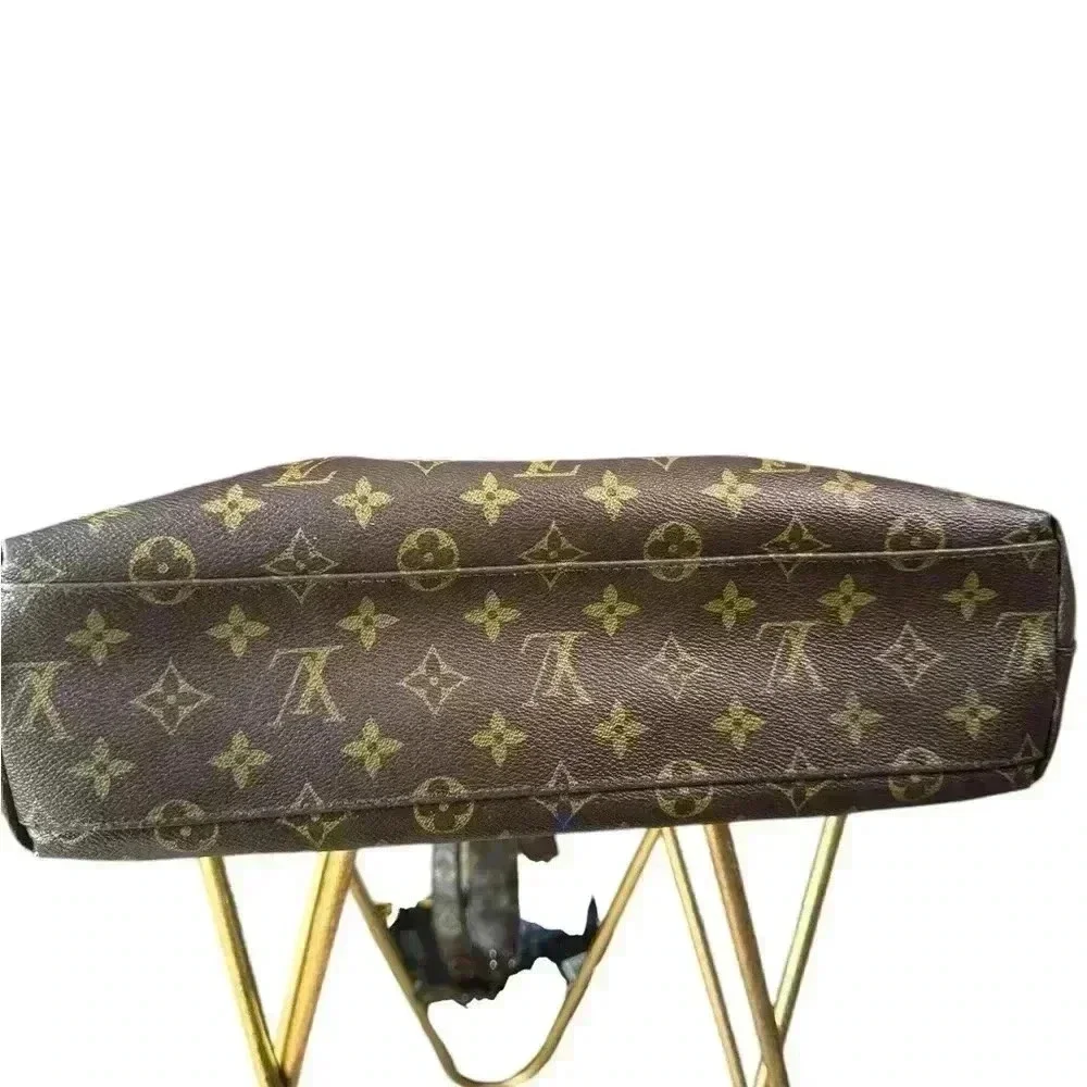 Louis Vuitton V Jour Blue Tote Crossbody Bag In Monogram Cambas.